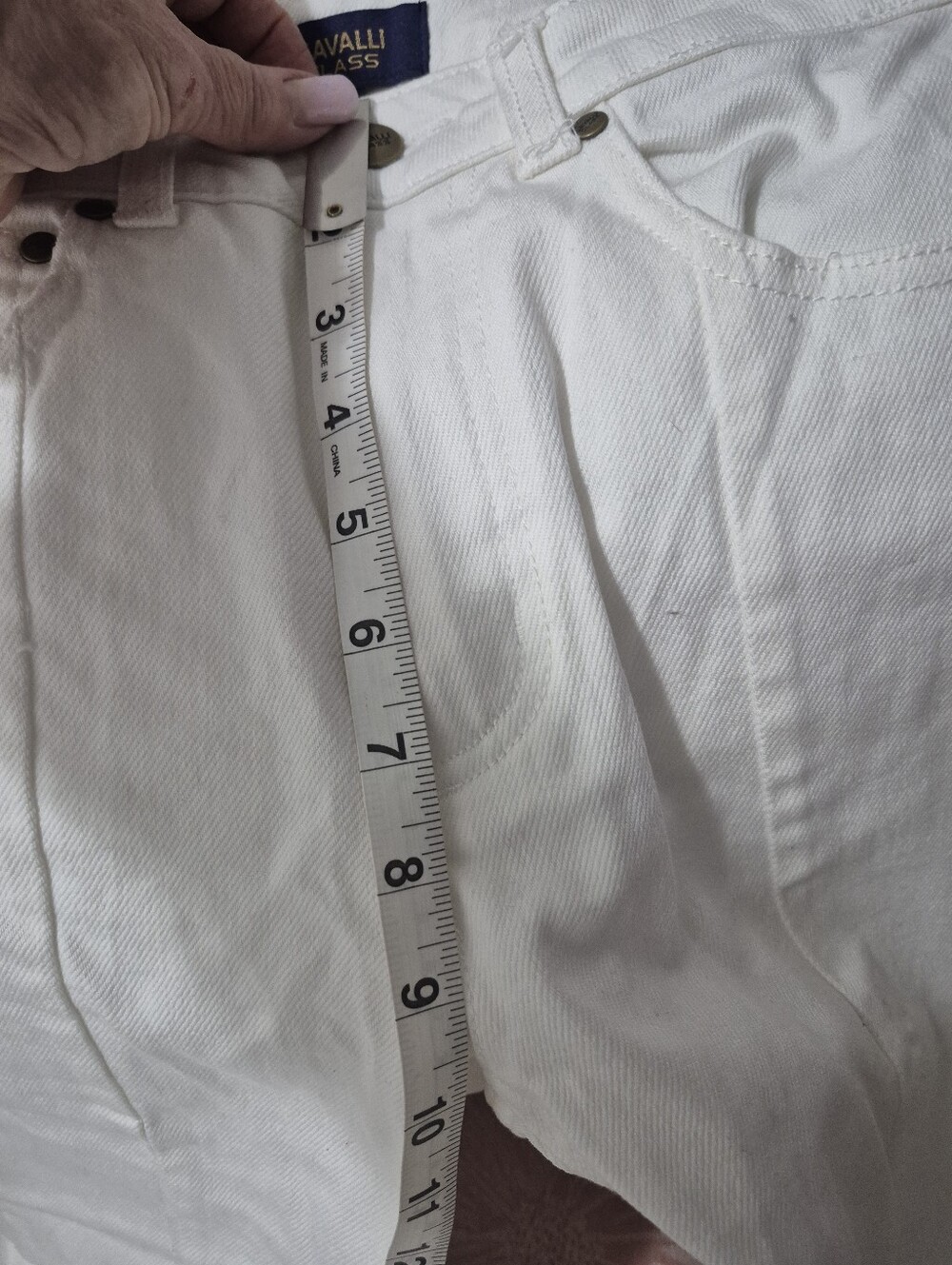 Cavalli Class WhiteJeans - Picture 6 of 13